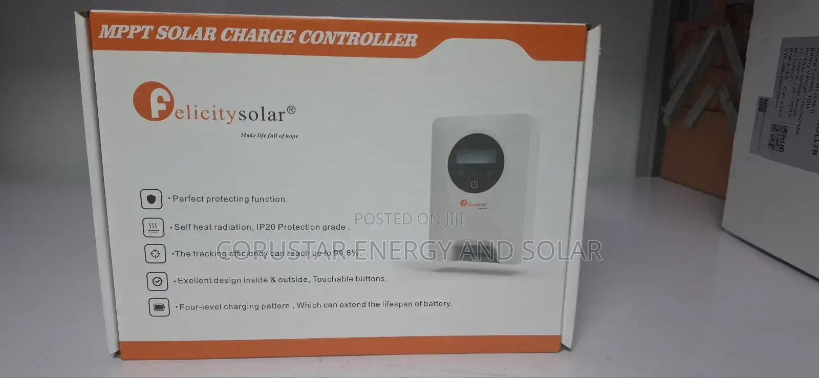 Felicity MPPT Charge Controller 30a