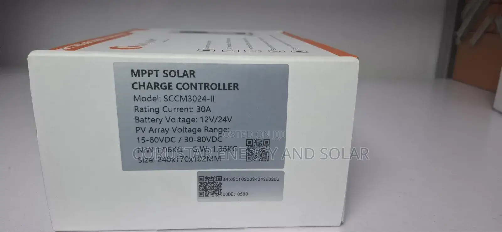 Felicity MPPT Charge Controller 30a