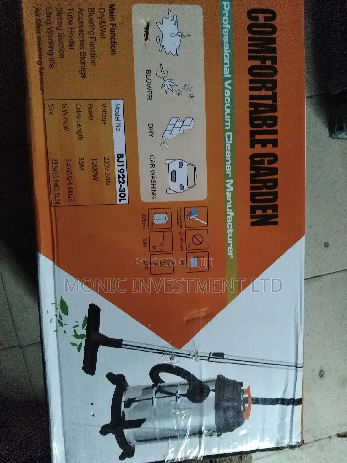 Wet and Dry Vacuum Cleaner 30litrrs