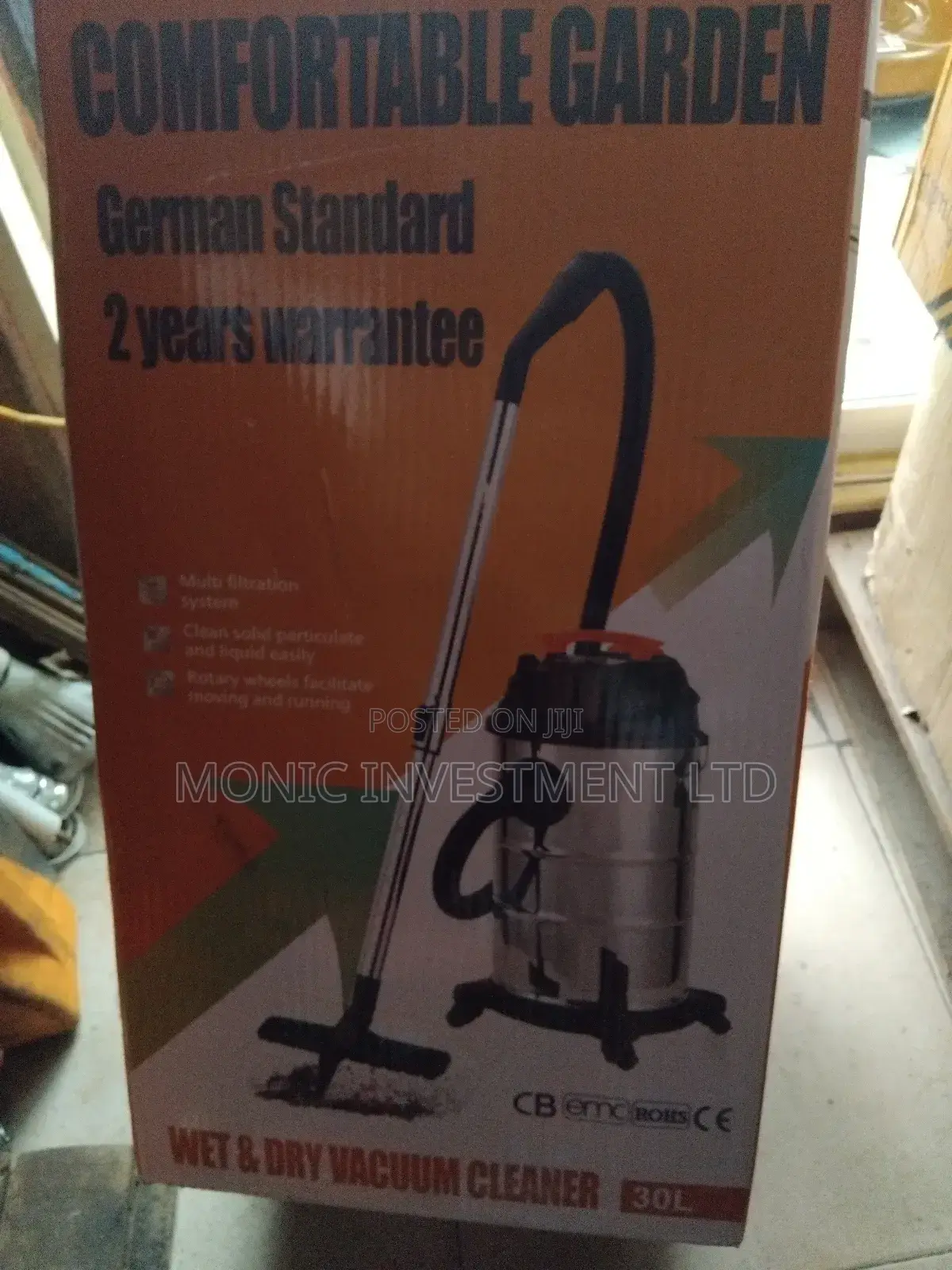 Wet and Dry Vacuum Cleaner 30litrrs