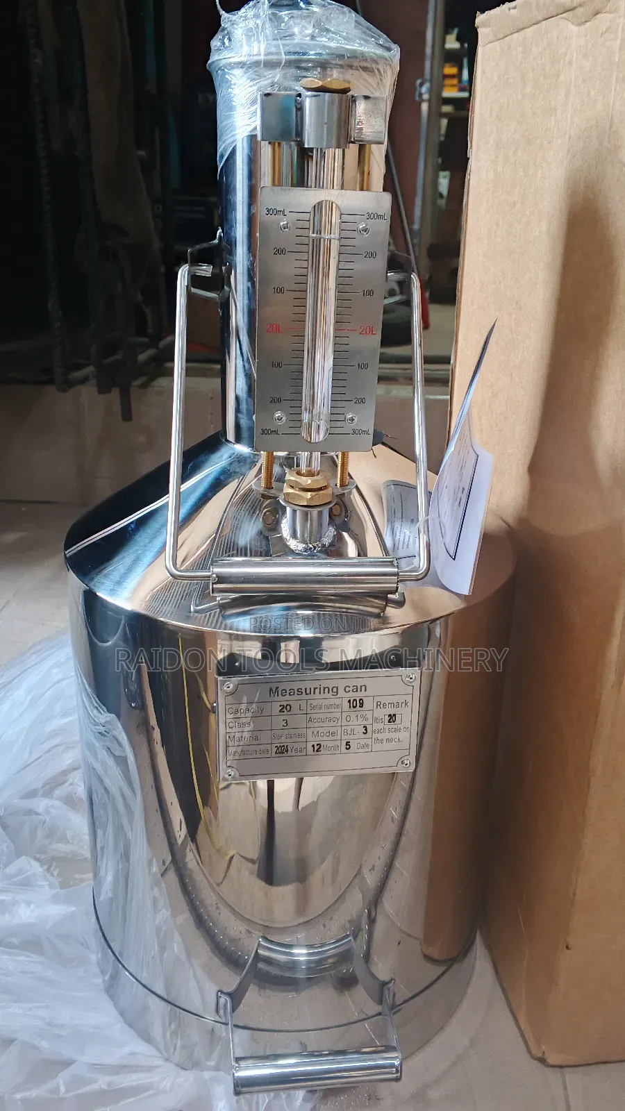 Fuel Measuring Can 20l