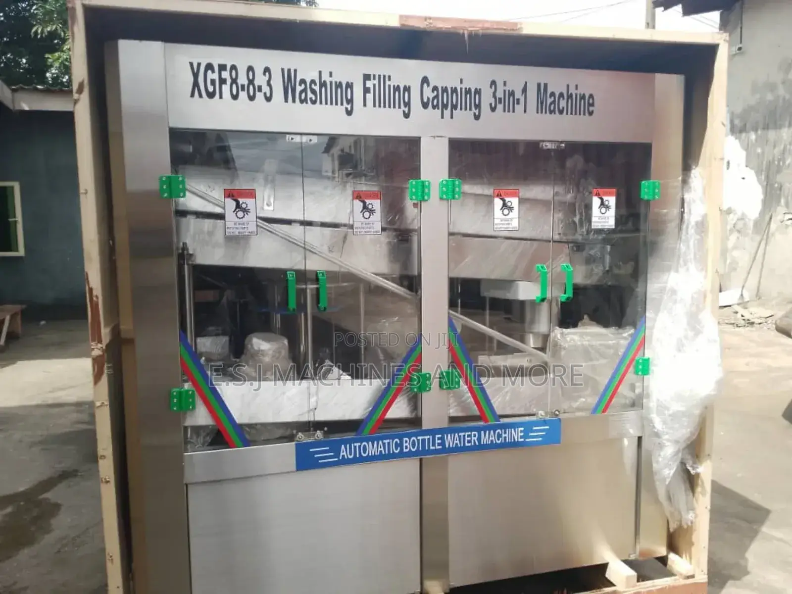 XGF 8--8-3 Automatic Bottle Water Machine