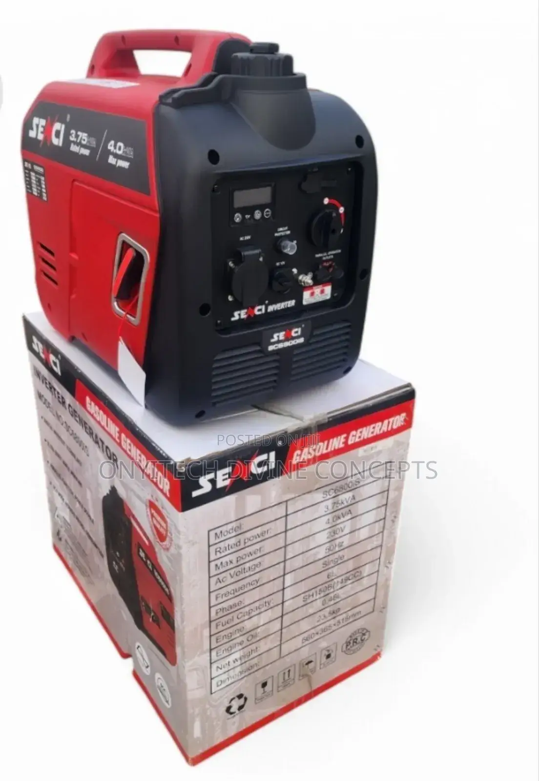 4kva Senci Inverter Generator With Low Fuel Consumption