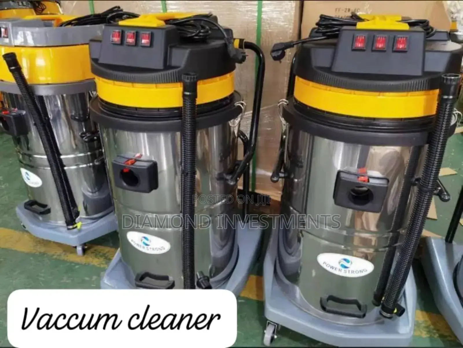 Vacuum Cleaner 80litres With 3 Engine