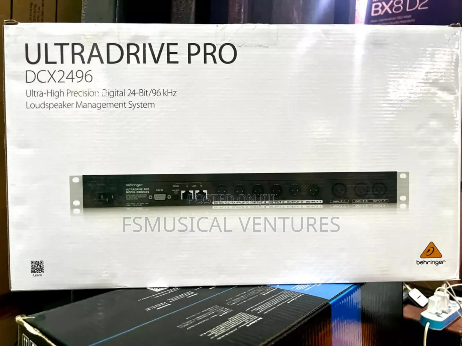 Behringer Ultradrive Pro DCX 2496 High Speaker Management
