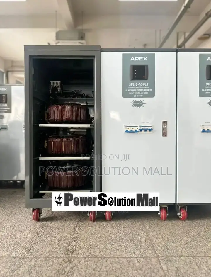 45kva Apex Power Servo Three Phase Stabilizer