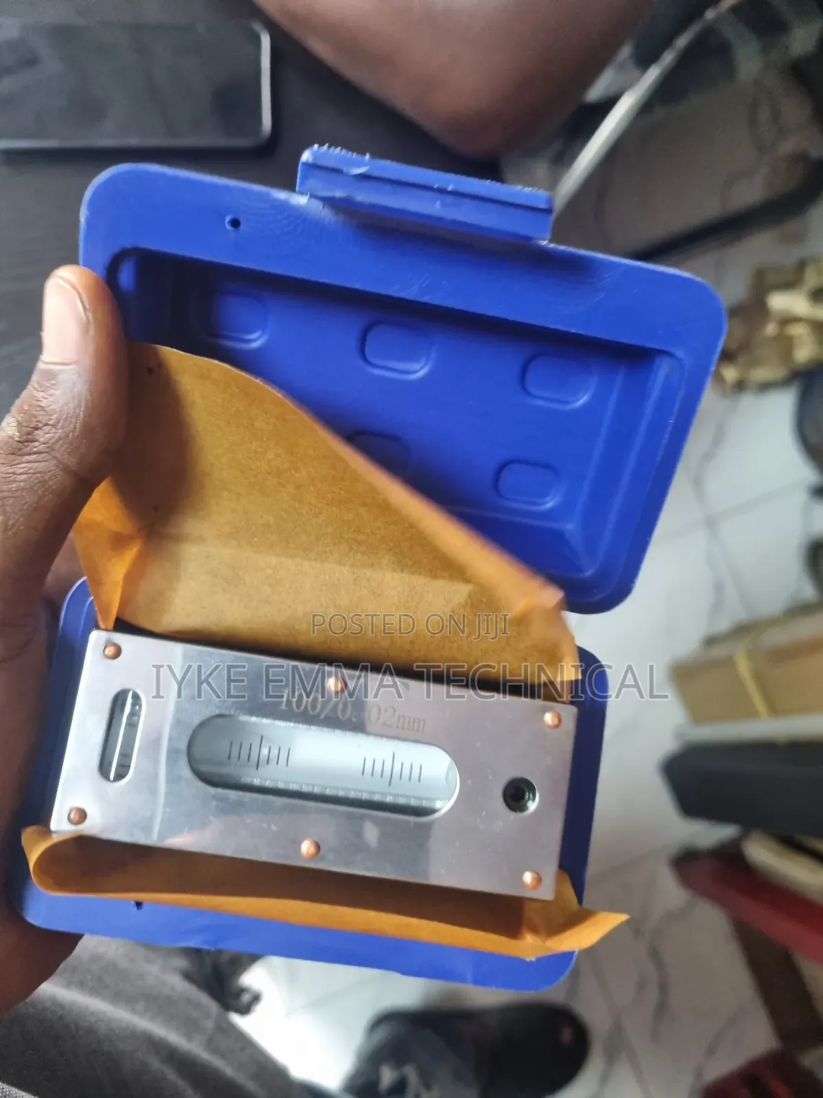 100mm Precision Engineer's Spirit Level 100 / 0.02 Mm