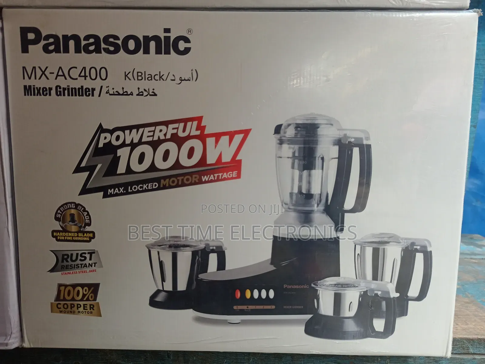 Panasonic Mixer Grinder (Mx+Ac400)