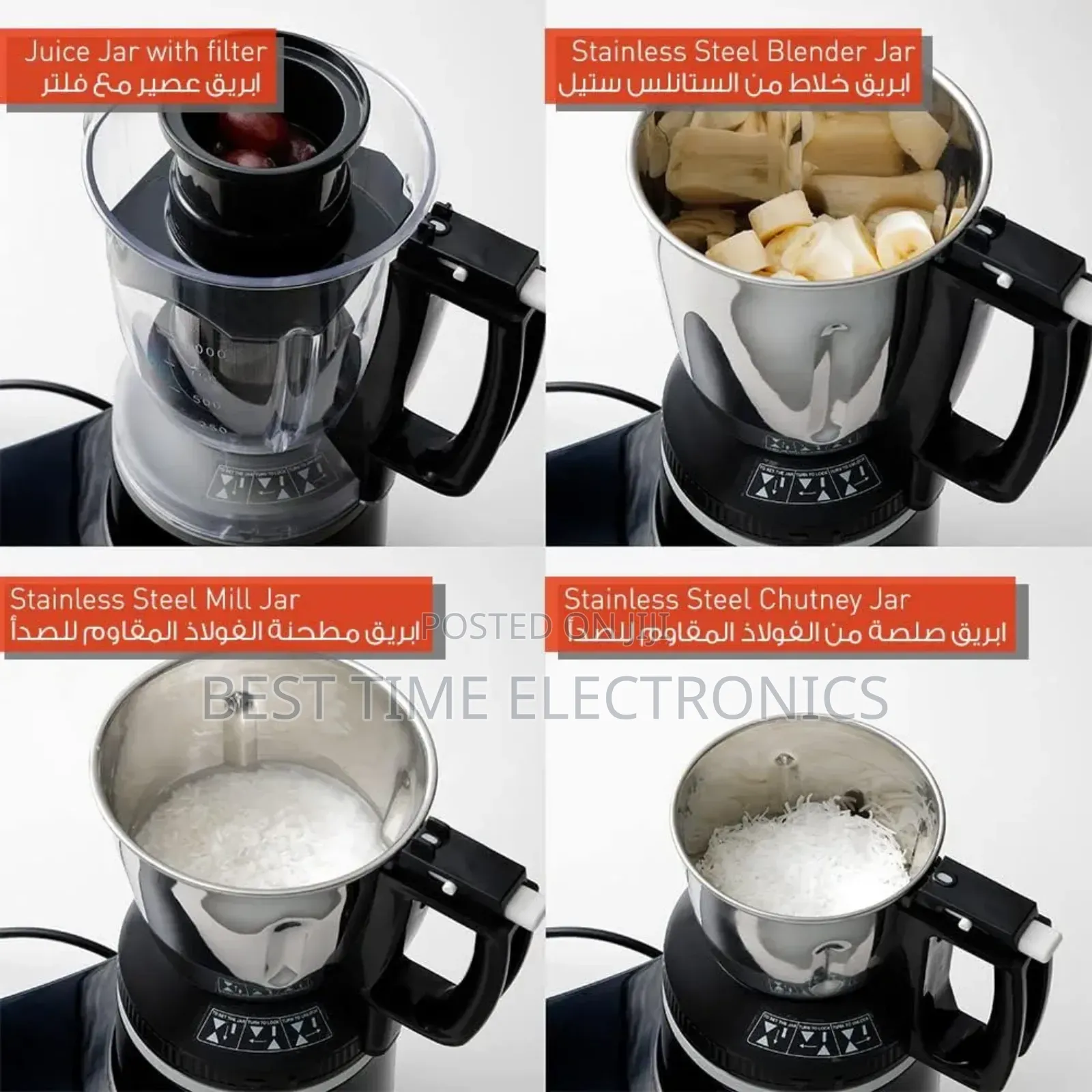 Panasonic Mixer Grinder (Mx+Ac400)