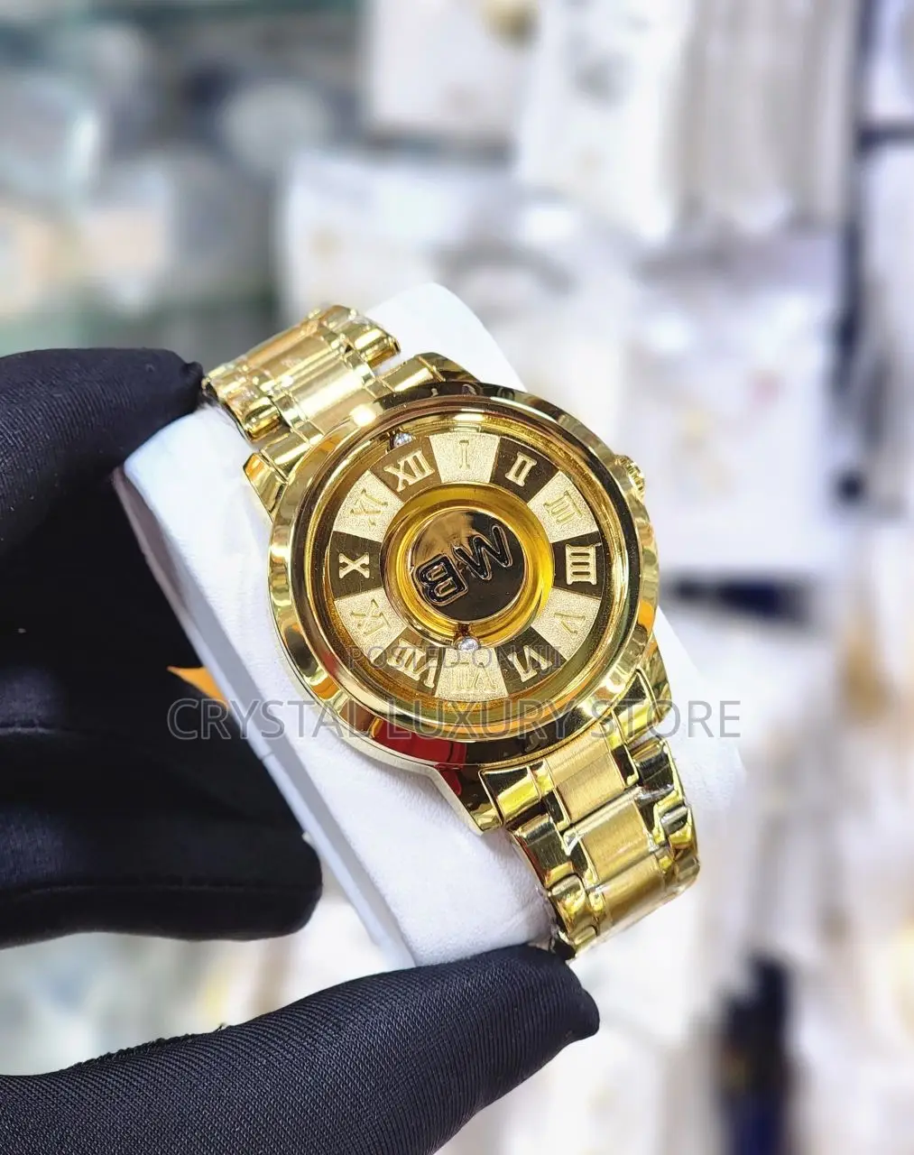 Bestwin Quality Men Chain Strap Wristwatch