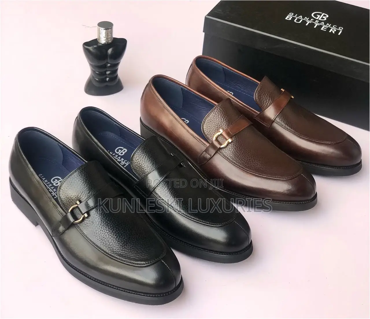 Original Gianfranco Butteri Loafers Shoes for Men