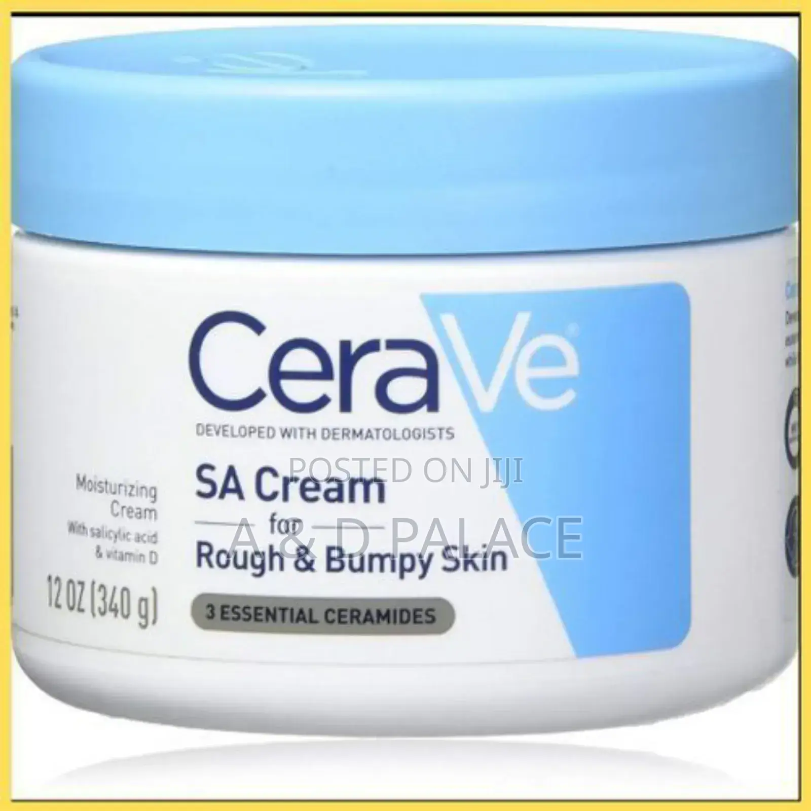 Cerave Sa Cream for Rough Bumpy Skin (340g) – Moisturizing