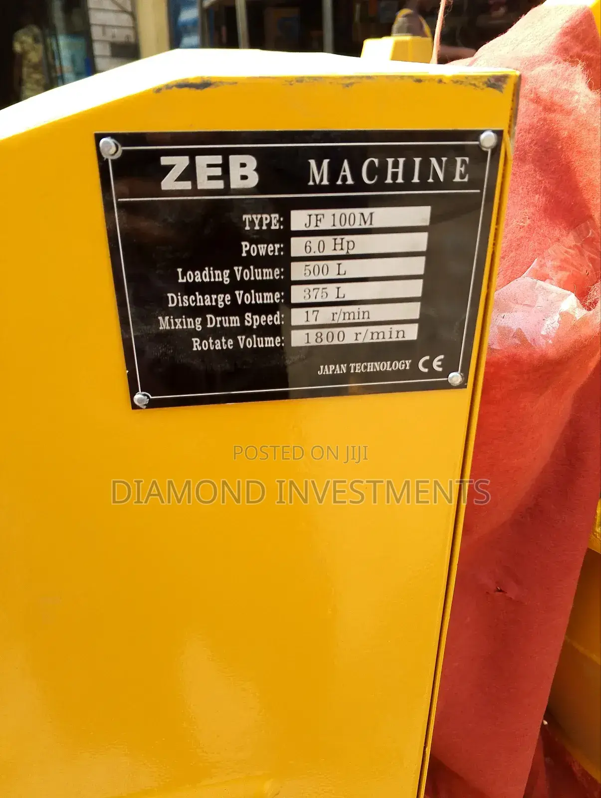 Concrete Mixer Heavy Duty 500l