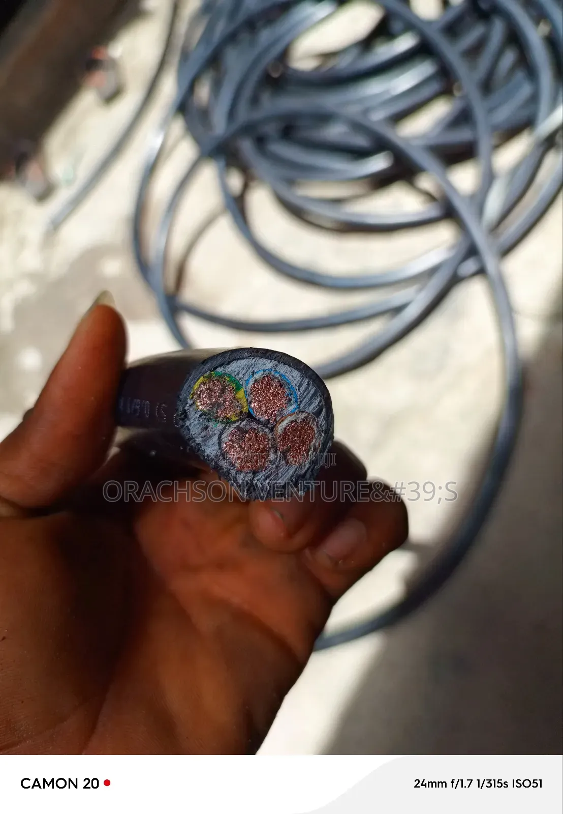 4core X 16mm Flexible Wire