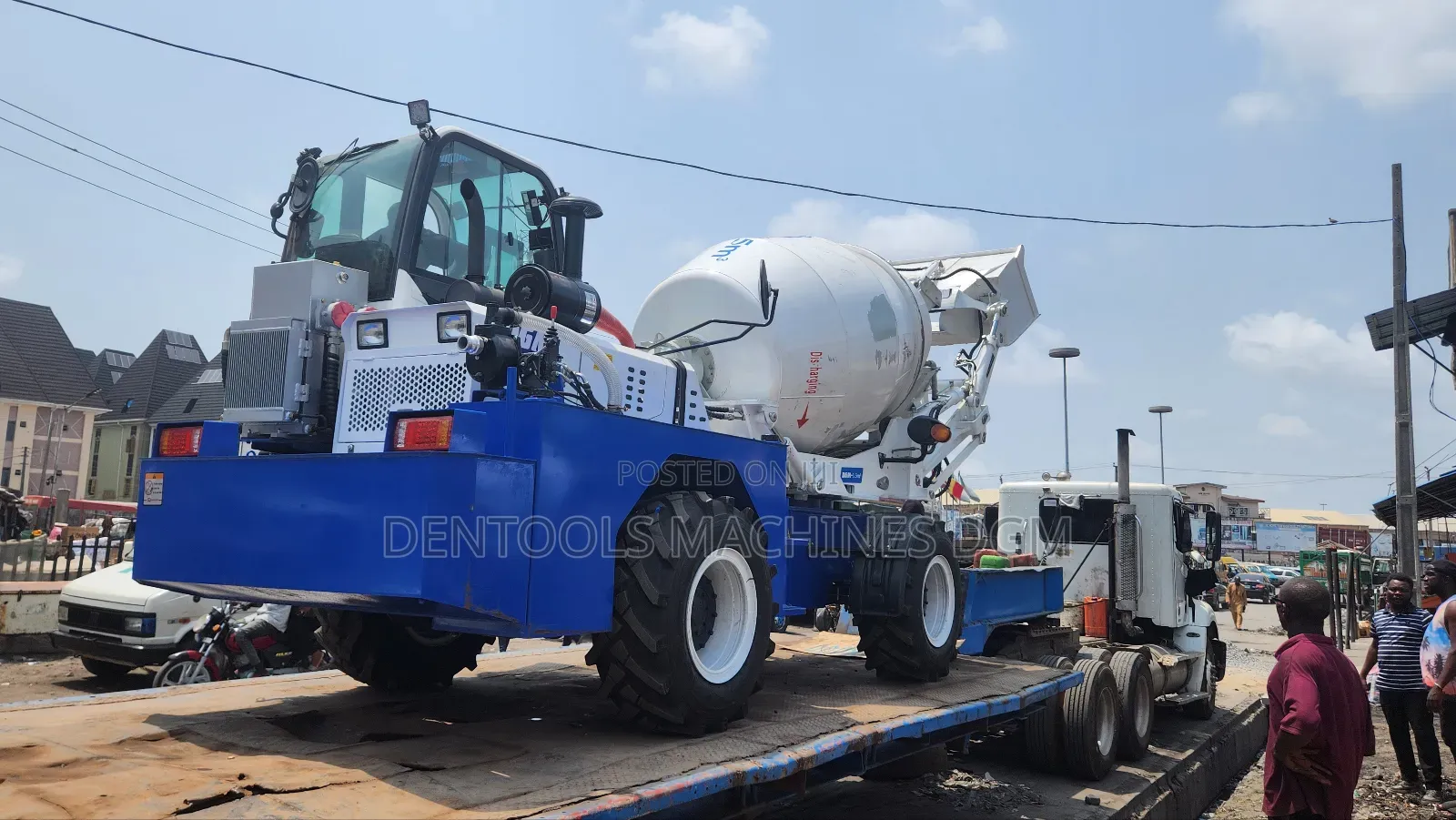 DGM Mobile Selfloader Concrete Mixer Truck