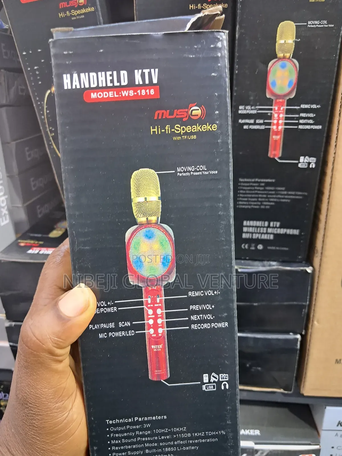 Hand-Held KTV Microphone