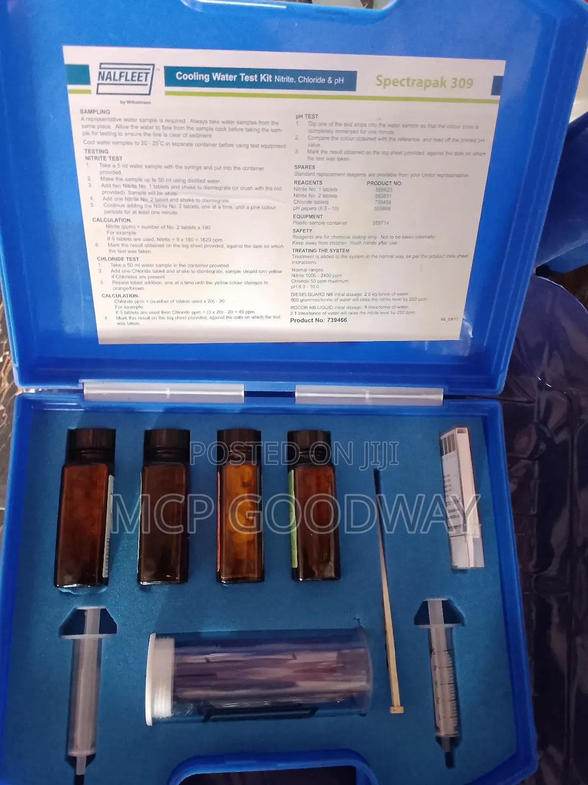 Cooling Water Tests Kit Spectrapak 309