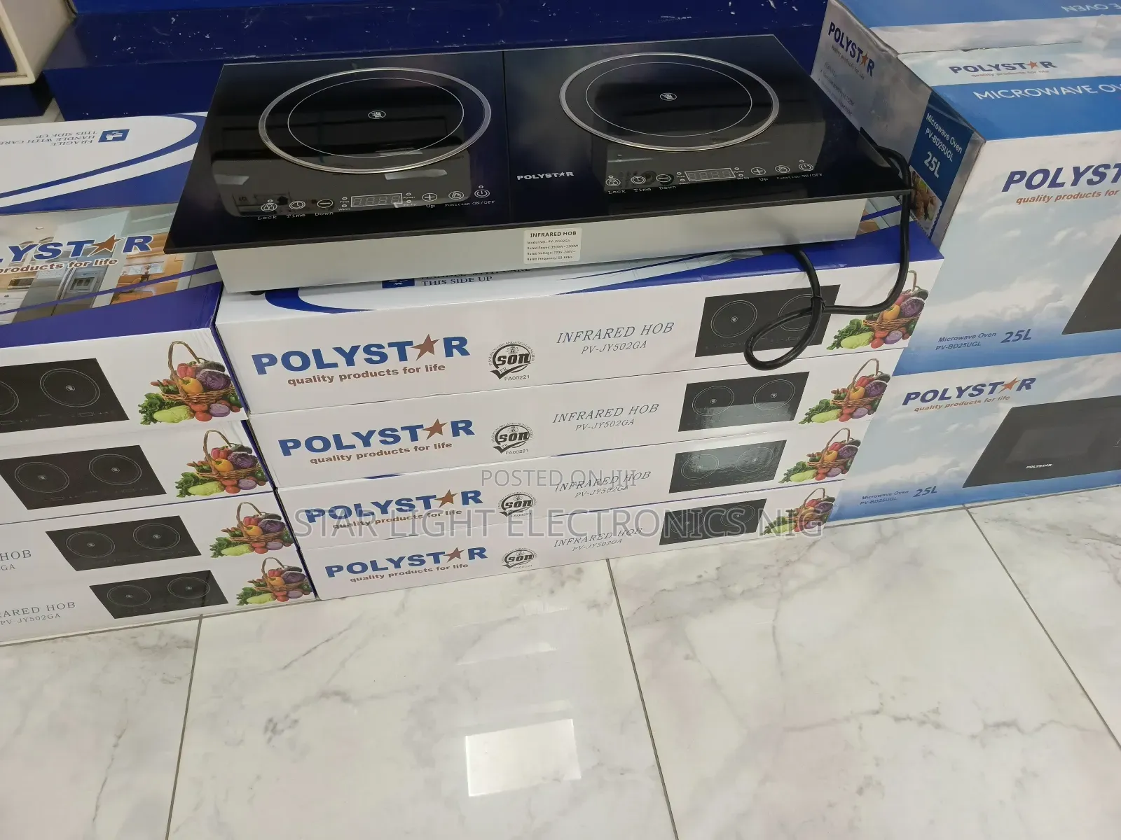 Electric Burner 2 Cooker Built-In