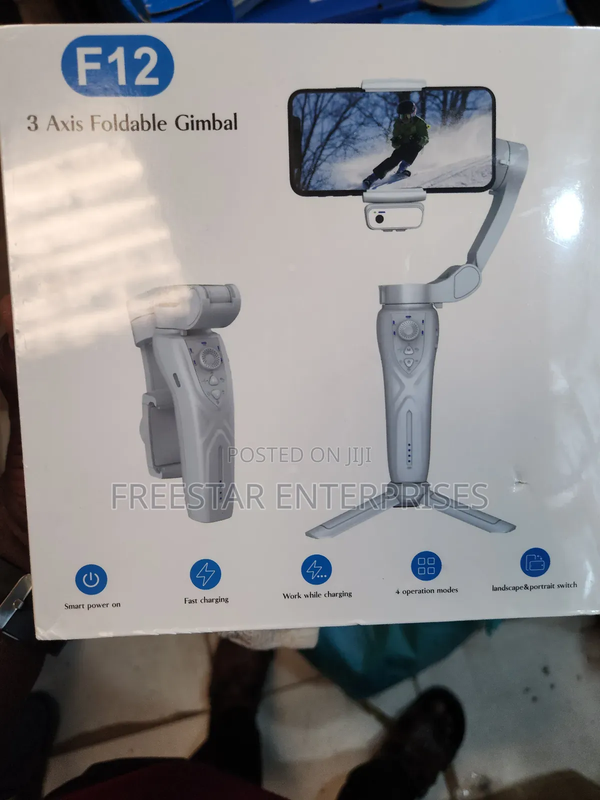 F12 3 Axis Foldable Gimbal. F12 Gimbal.