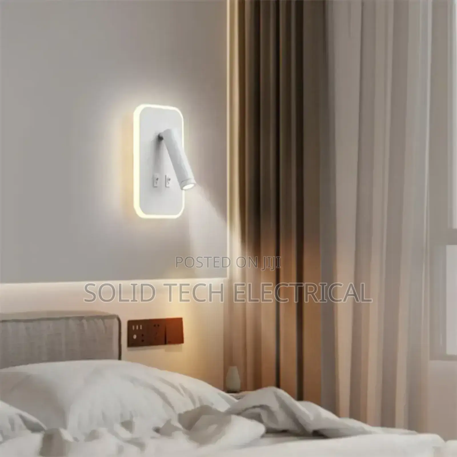 Nordic Wall Lamp With Adjustable Spotlight