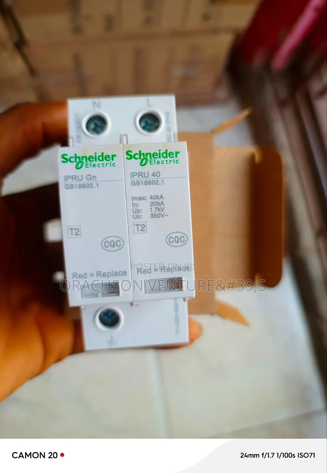 40ka Surge Arrestor Schneider