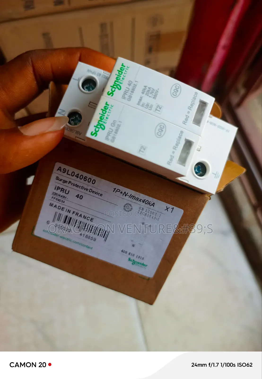 40ka Surge Arrestor Schneider