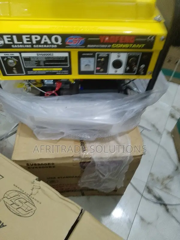 High Perfomance Elepaq Sv6800e2 Gasoline Generator