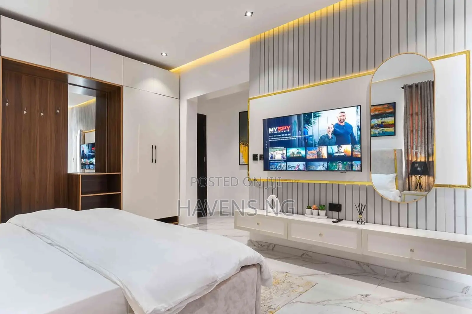 Stylish 2-Bedroom Apartment in Ikate With Pool.