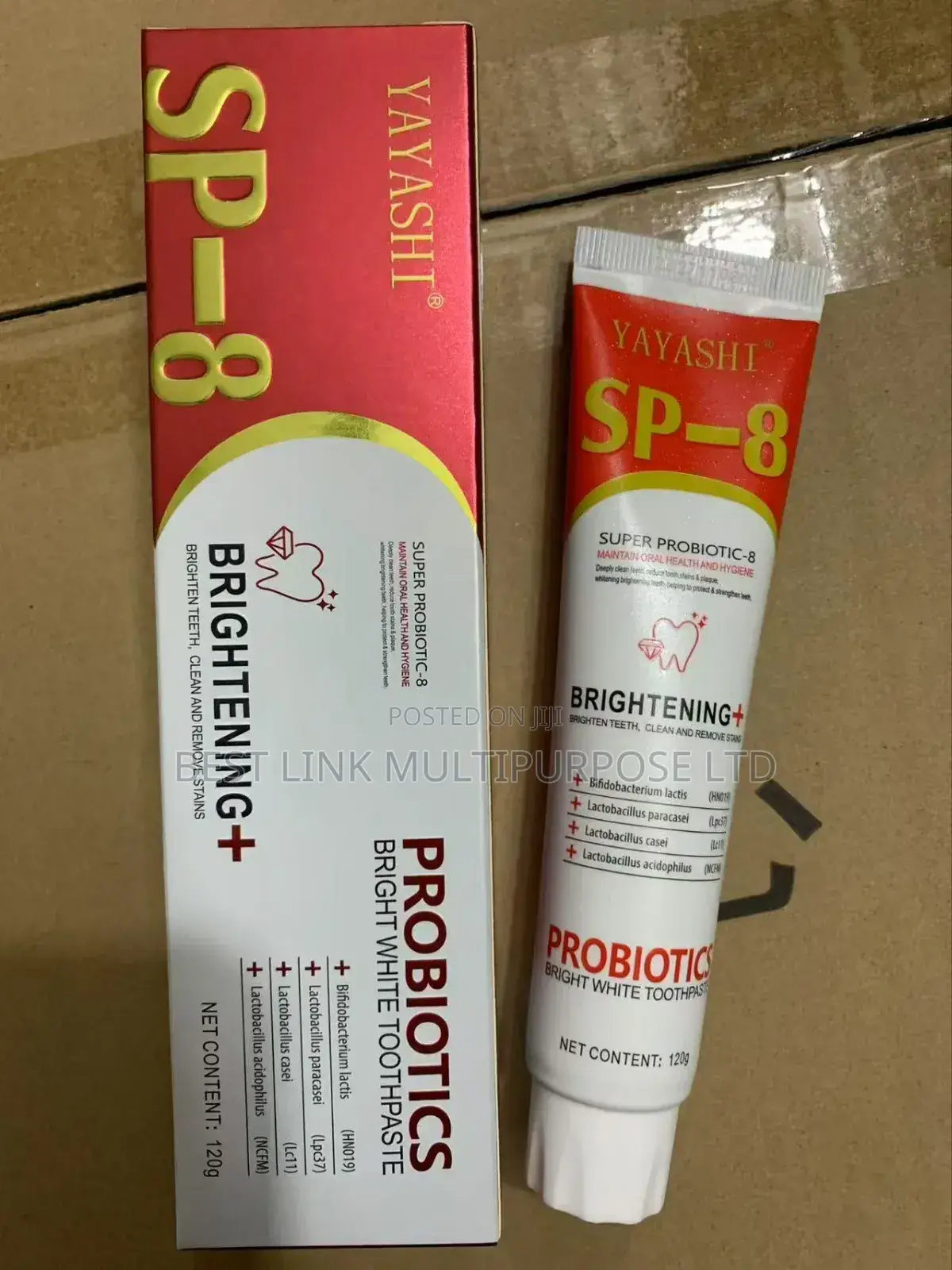 Sp-8 Teeth Whitening Toothpaste Probiotics
