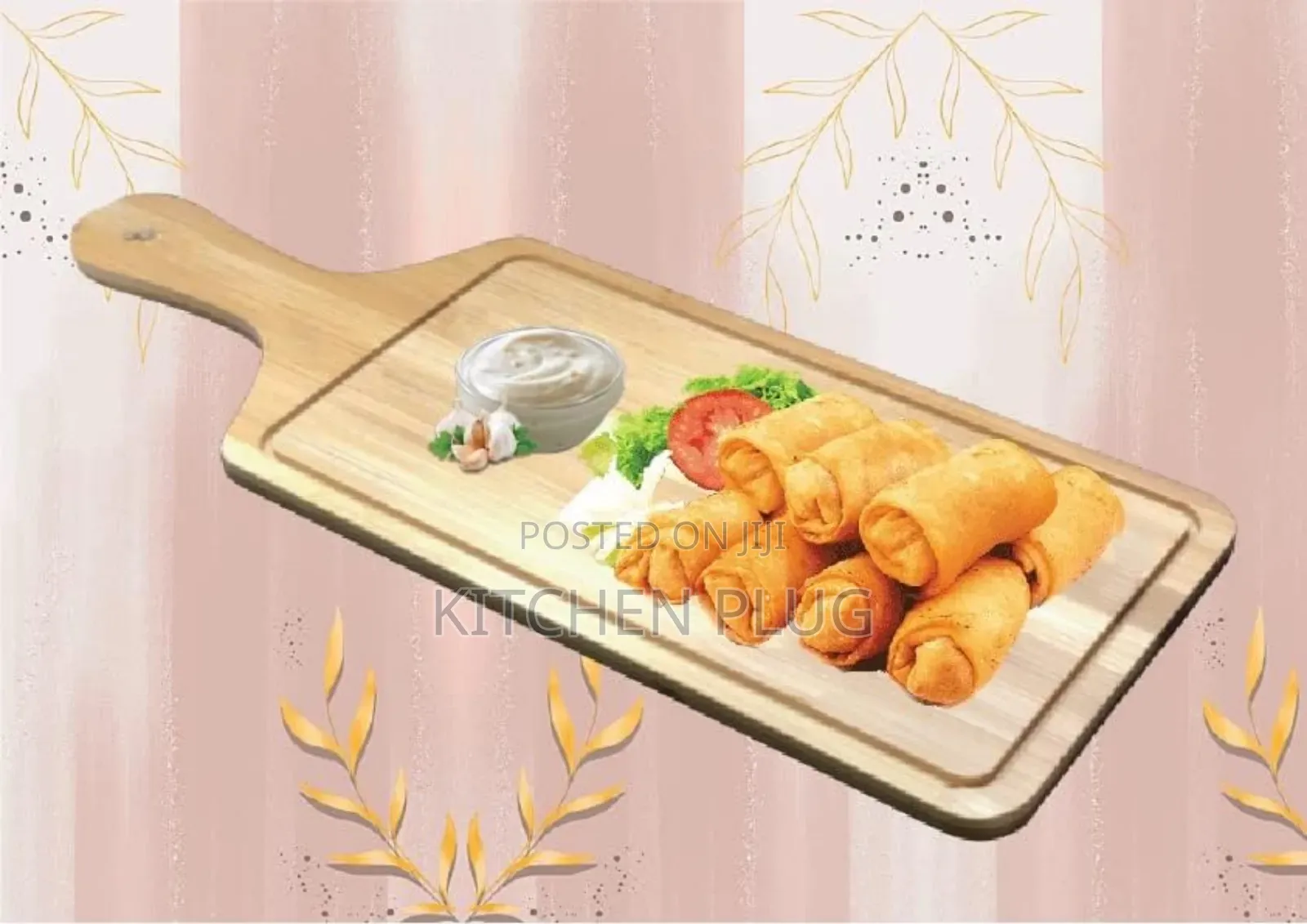 Rectangular Serving Wooden Platter,