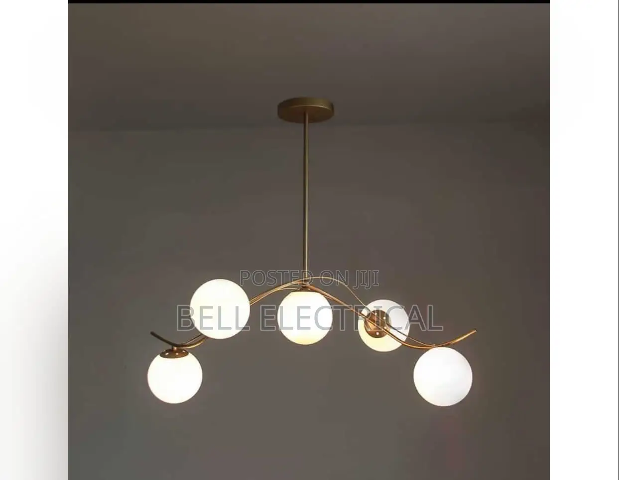 Modern Real Copper Led Chandelier