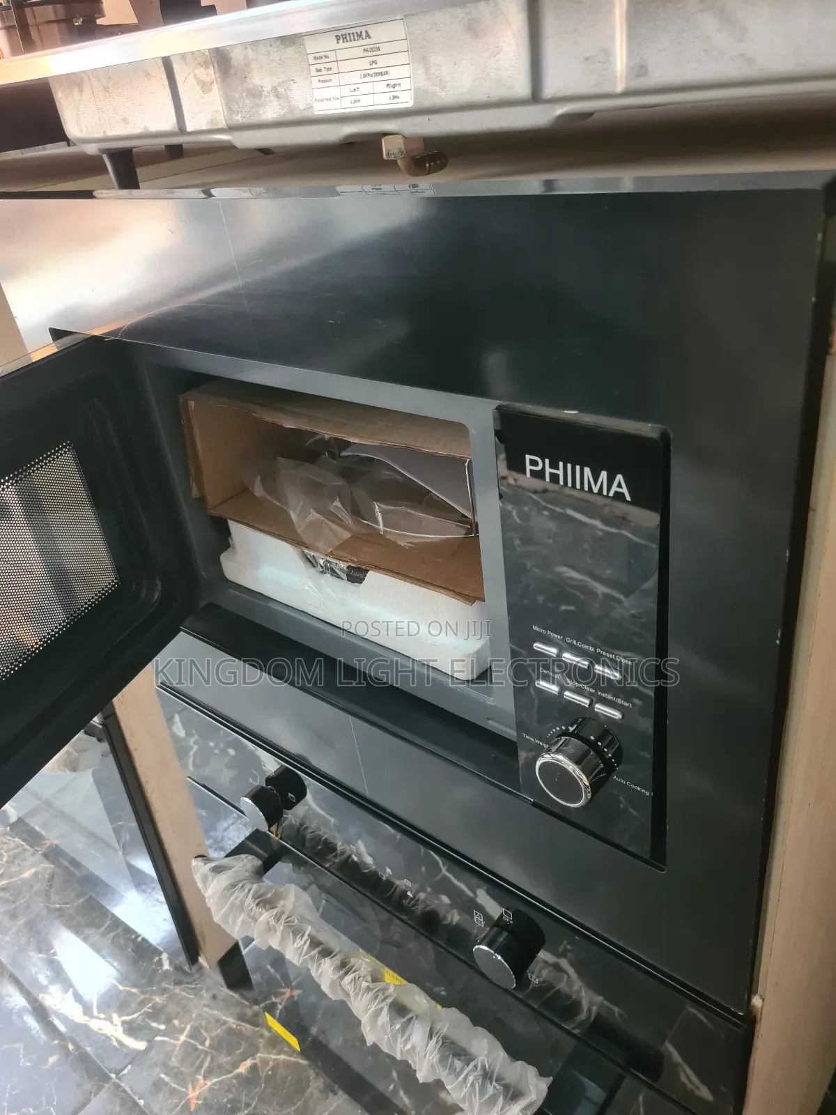 New Phima Luxury Inbuilt Microwave 60x60cm 25liters