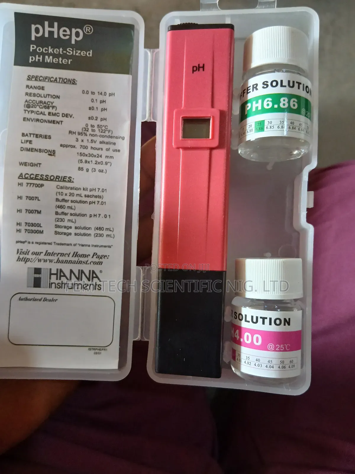 P.H Meter Laboratory Tester
