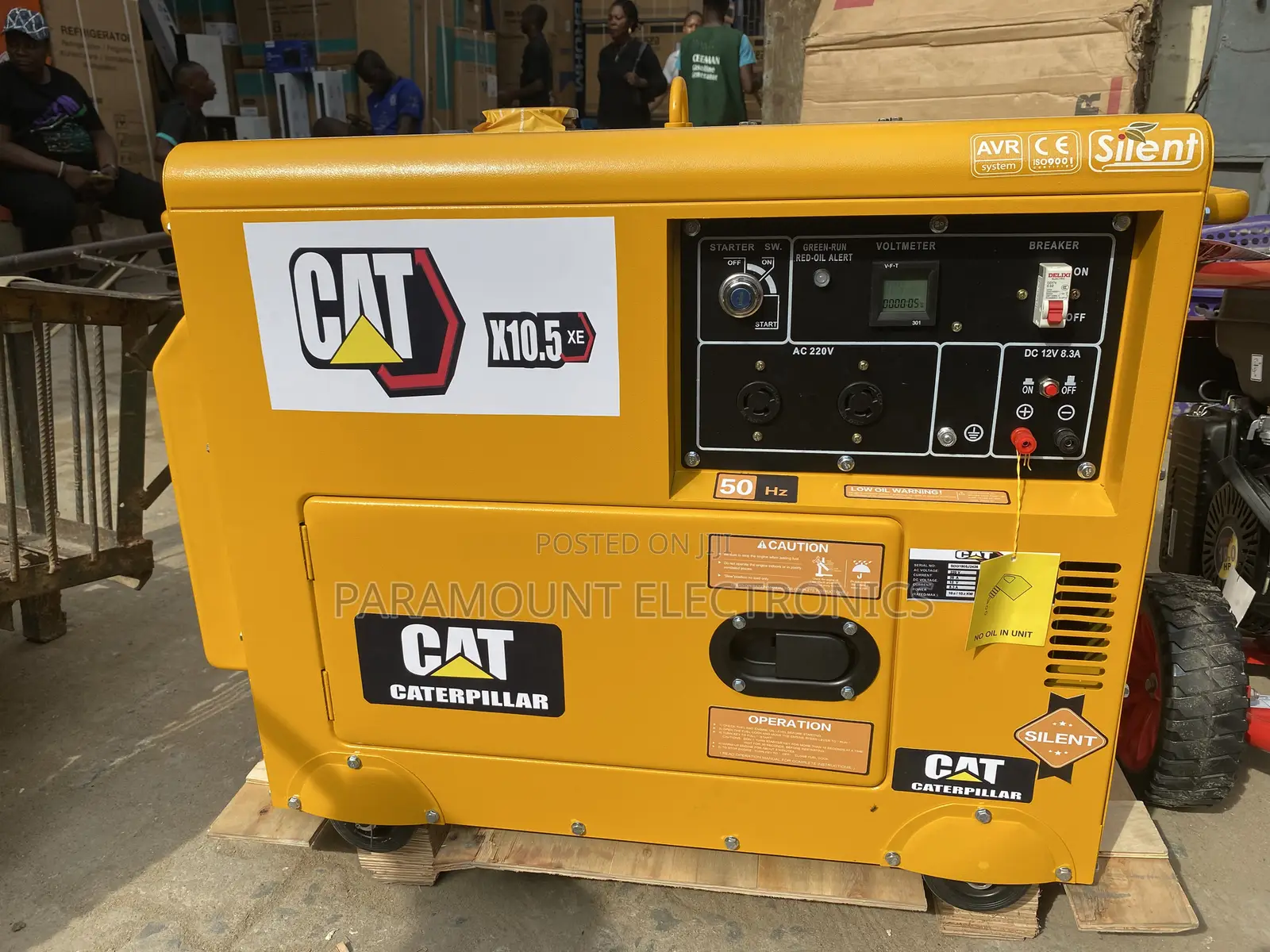 Cat 10kva Soundproof Diesel Generator