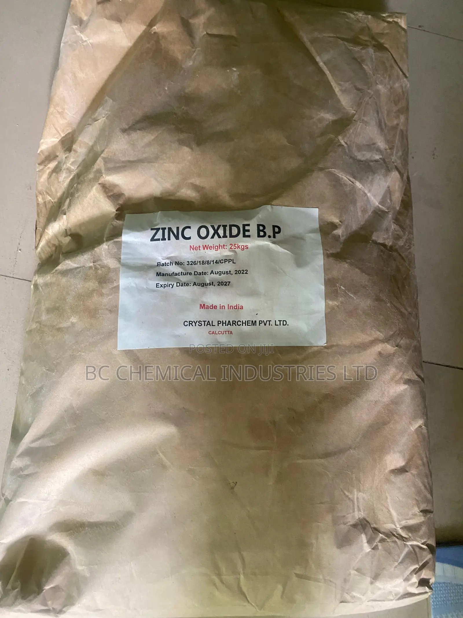 Zinc Oxide Bp