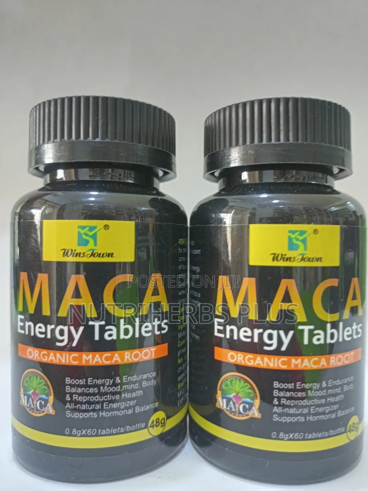 Winston Maca Energy Tablets for Reproductive Health (2 Pcs)