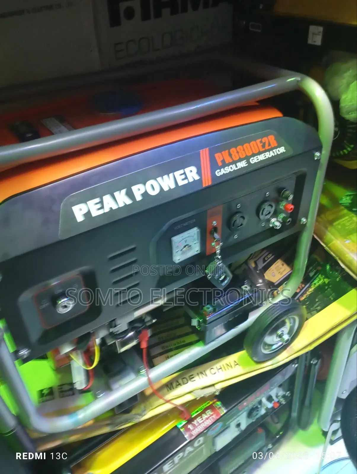 5kva Original Peak Power Generator With 100%Copper Coir
