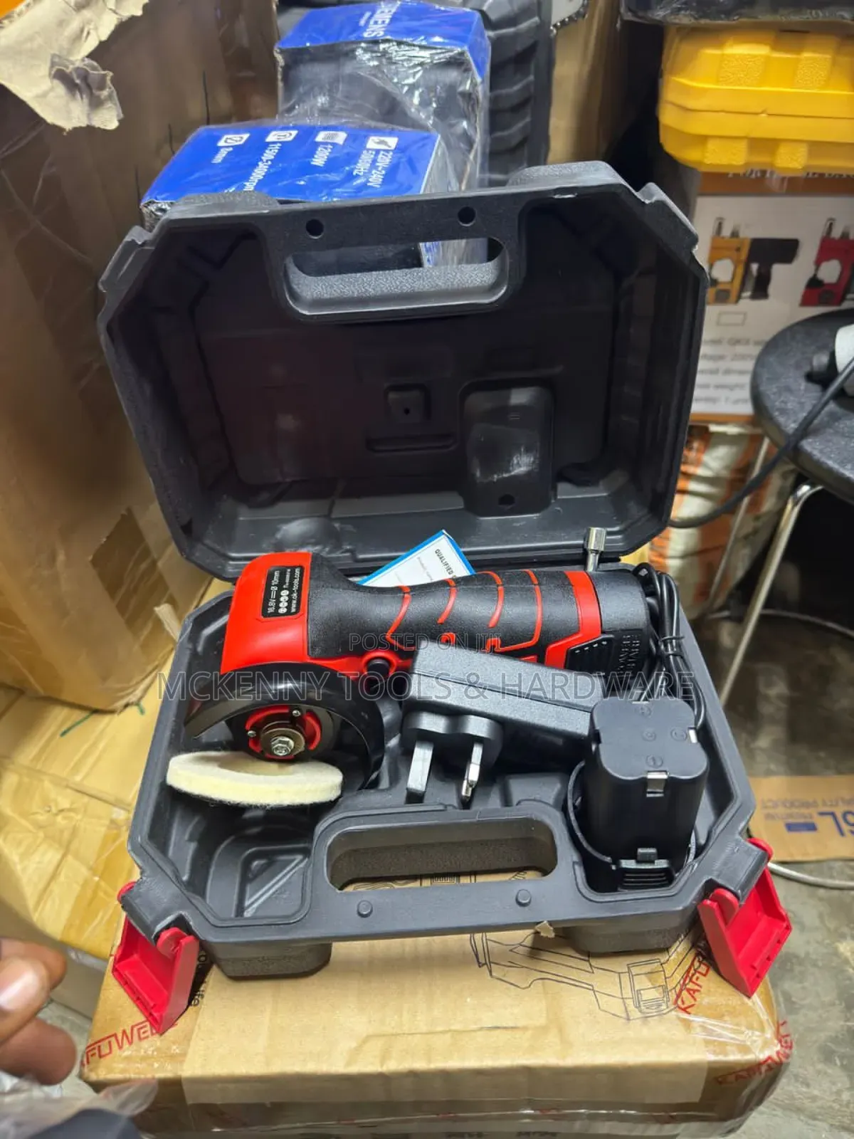 Cordless Angle Grinder 7000rpm Electric Grinding Tool Mini