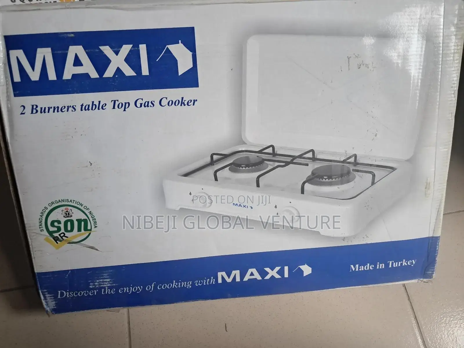 2 Burner Tabletop Gas Cooker