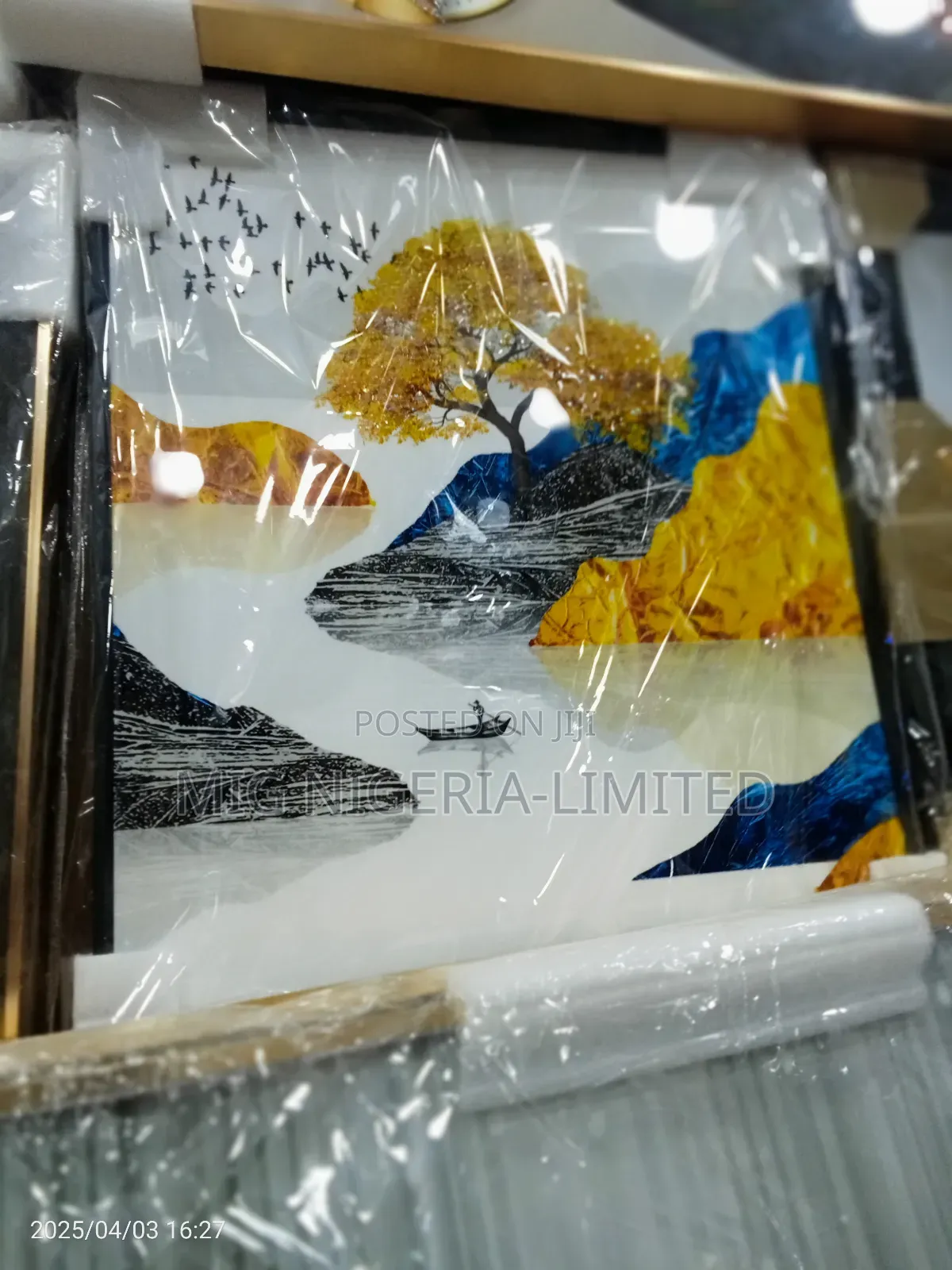 Wall Frame Acleric Luxury Crystal Frame 40x50cm