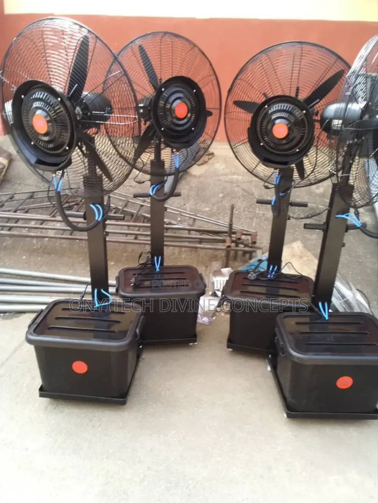 Industrial Mist Water Standing Fan