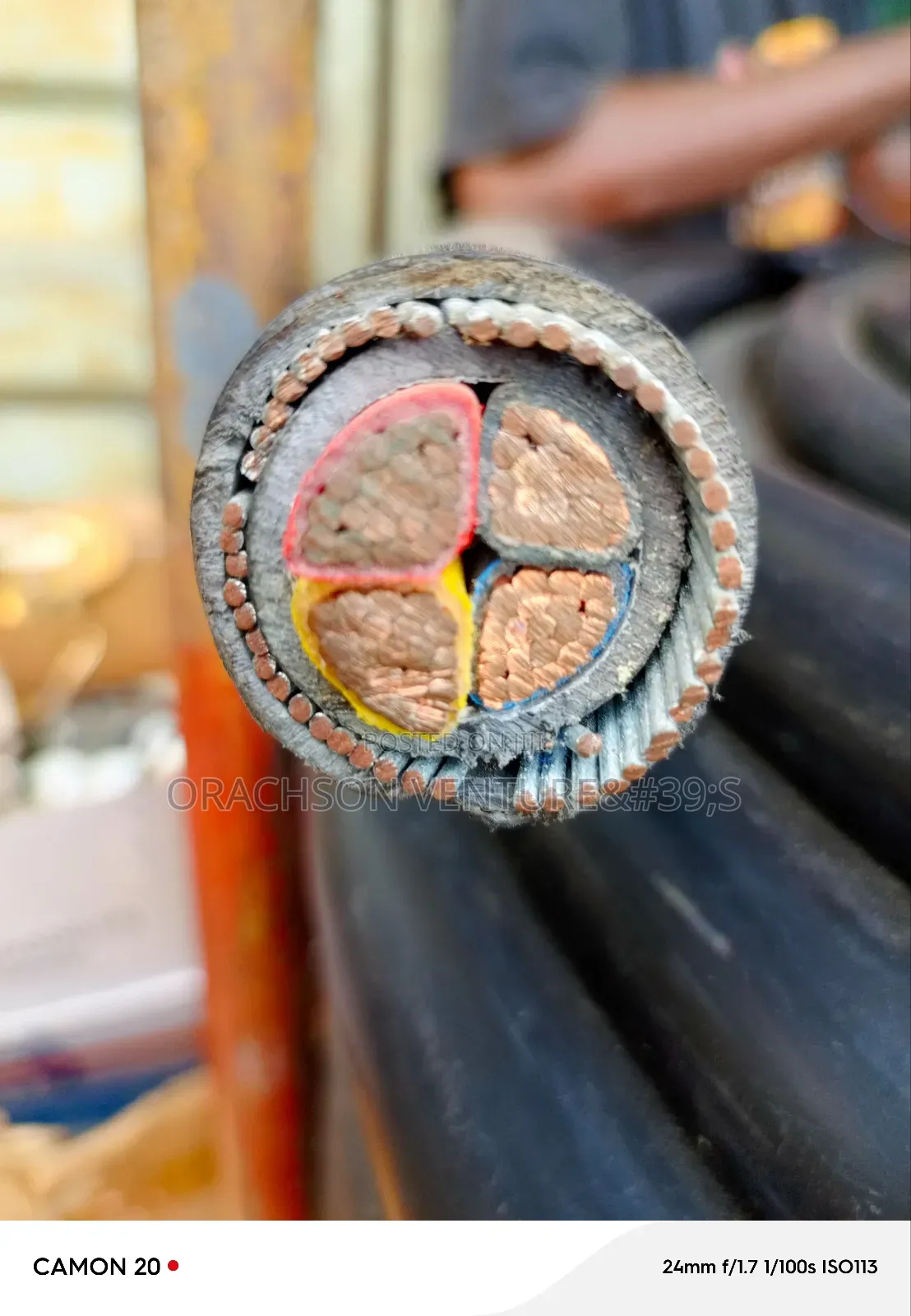 4cx70m2 Nigerchin Armoured Cable
