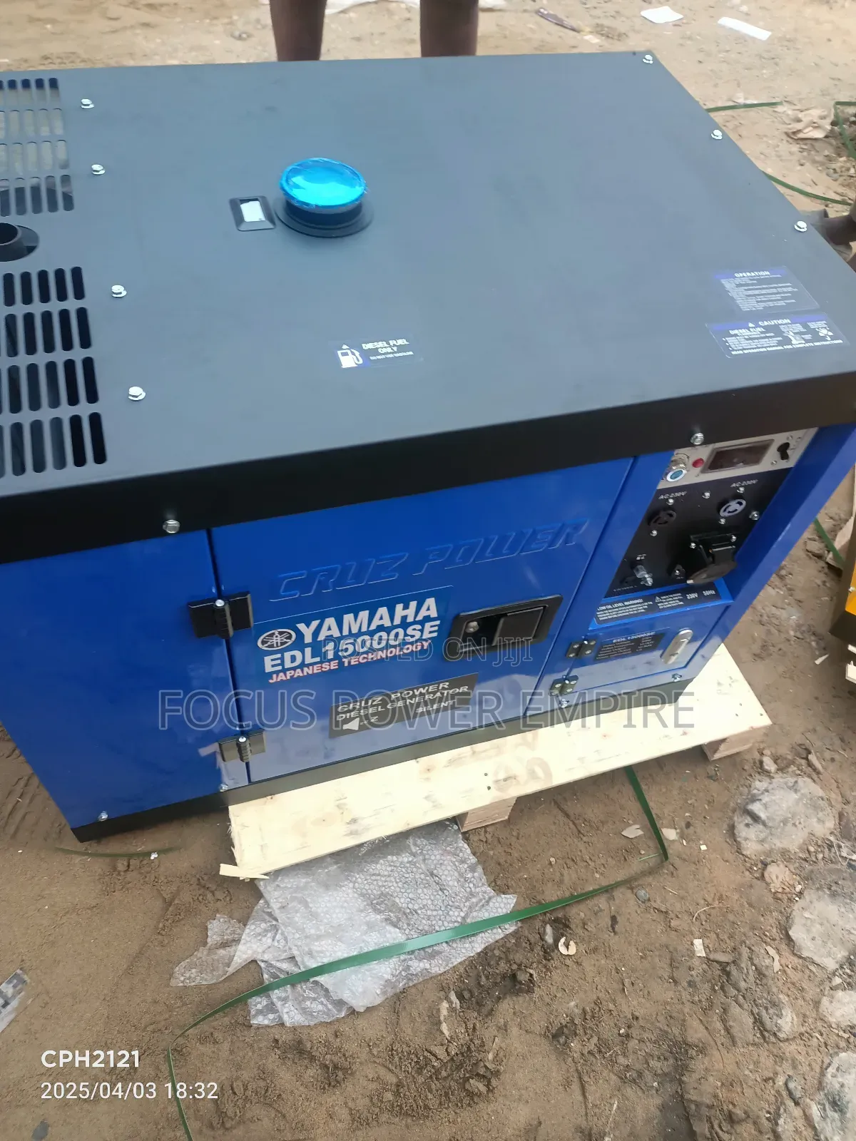 Cruzpower Yamaha 12.5kva Diesel Gen Soundproof Copper Coil
