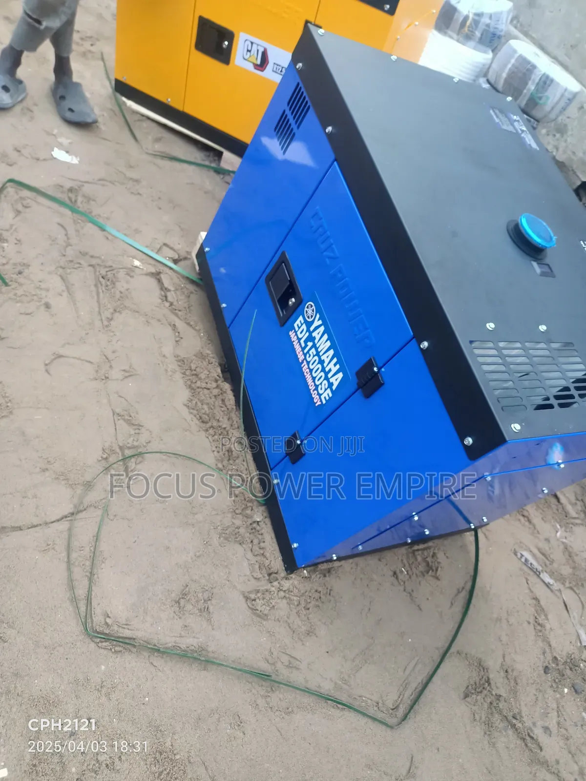 Cruzpower Yamaha 12.5kva Diesel Gen Soundproof Copper Coil