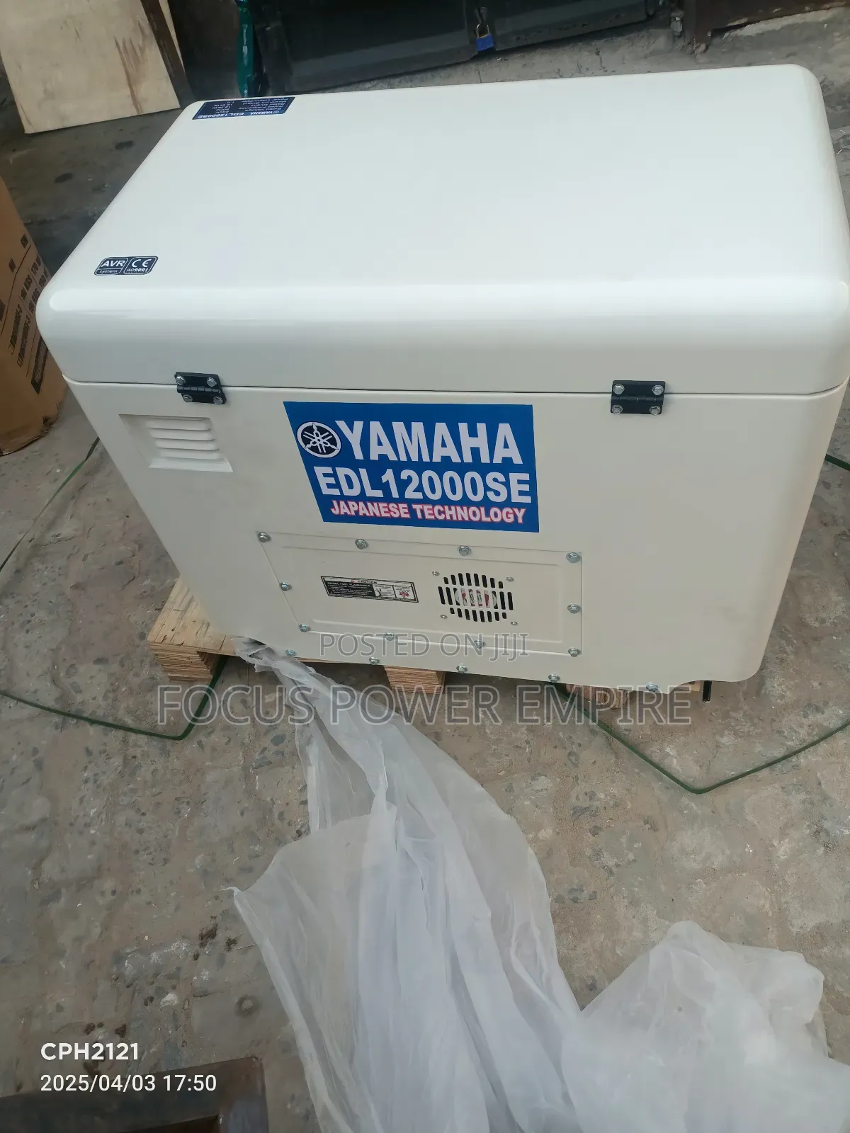 Yamaha Diesel Gen 10.0kva 3 Phase Soundproof  Copper Coil