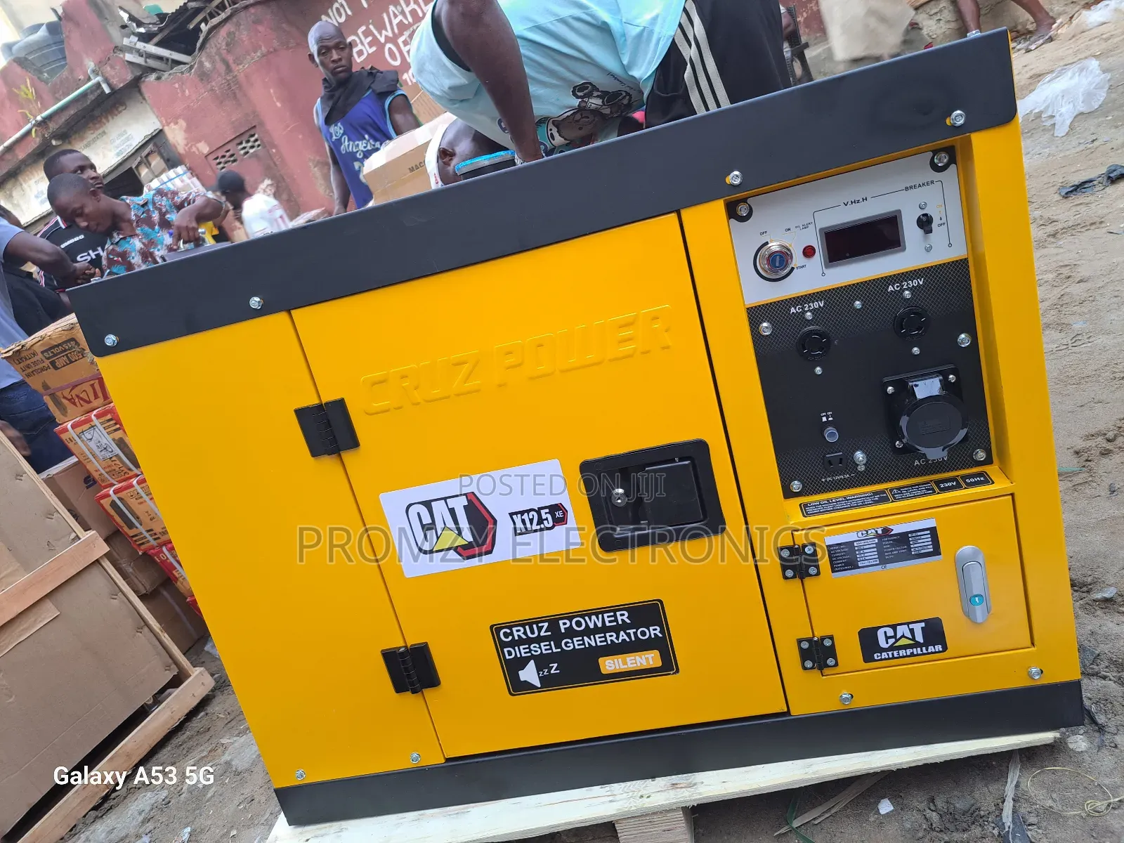 (12.5kva)Cat Diesel Soundproof Generator 100% Copper Coil