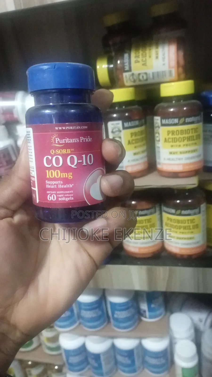 Puritan's Pride Coq10 100 Mg X 60 Softgels