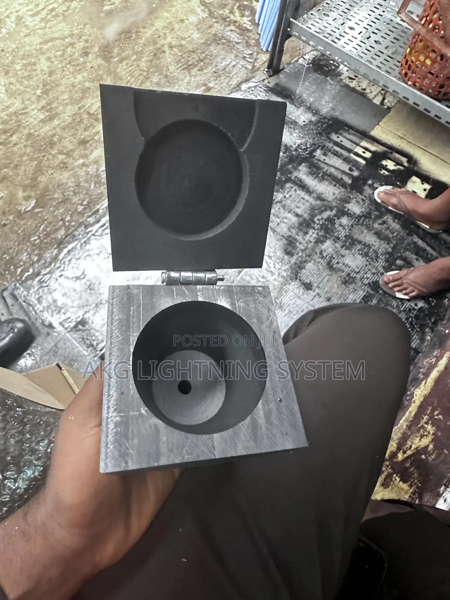 70x70 Tee Exothermic Mould