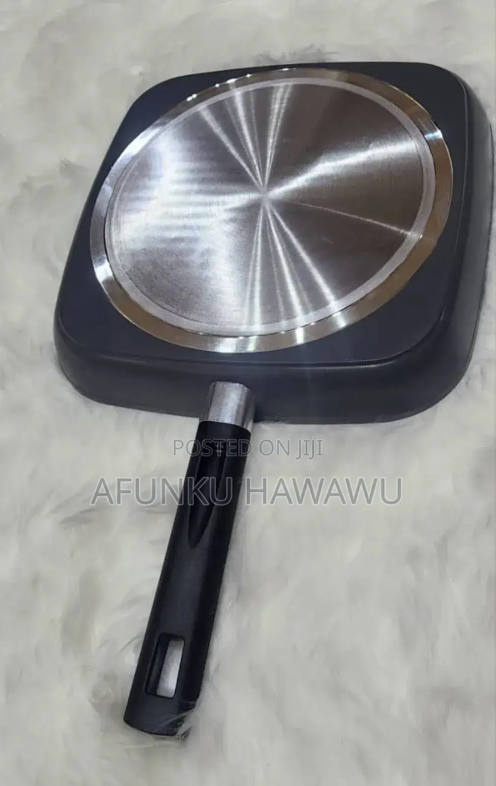 Quality Nonstick Induction Bottom Grill Fry Pan 28cm.