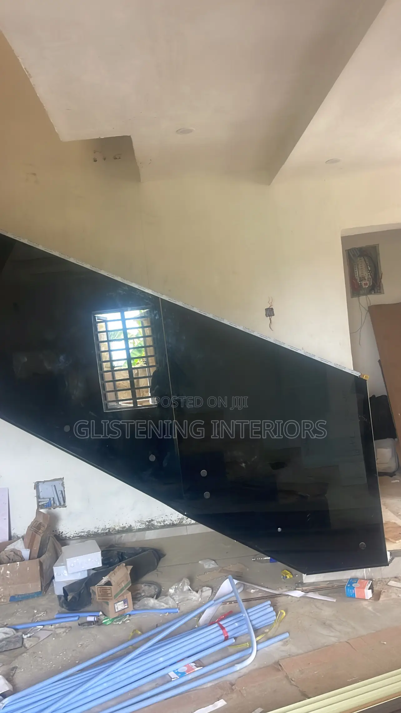 Staircase Design With A Tinted 10mm Glass